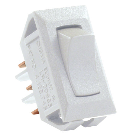 JR PRODUCTS JR Products 13435 On/Off/On Switch - White 13435